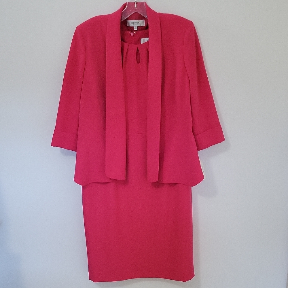 Jones Studio Separates Pink Suit Dress, Size 10